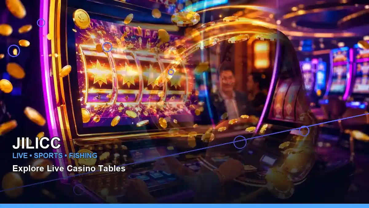 High-energy JILICC night slot games arranged in a layered collage for Philippine players