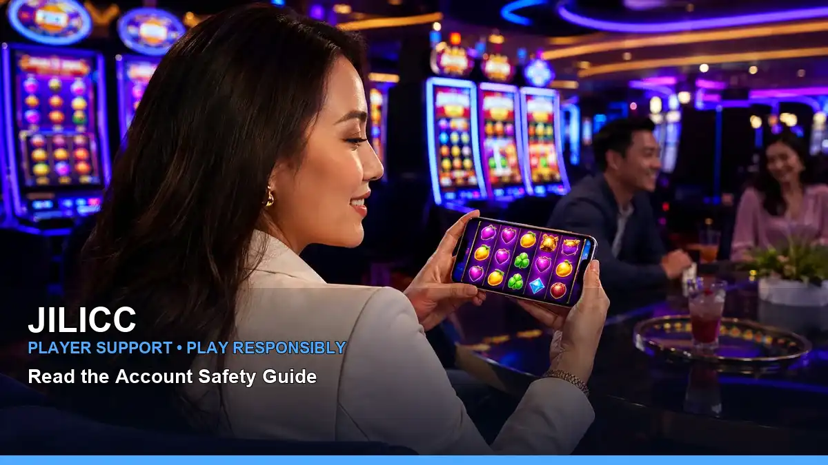 JILICC mobile gaming scene showing players exploring casino games on their devices