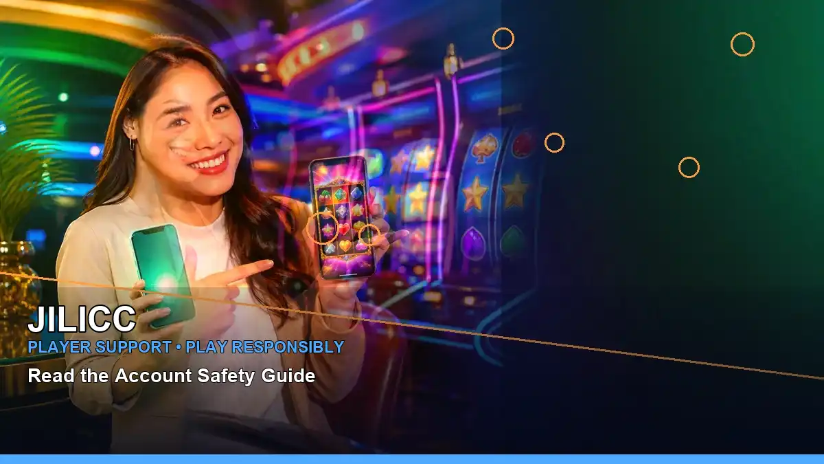 JILICC experience scene showing close-up adventure-themed online slot games for Philippine players